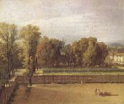 Jacques-Louis  David View of the Garden of the Luxembourg Palace (mk05) china oil painting reproduction